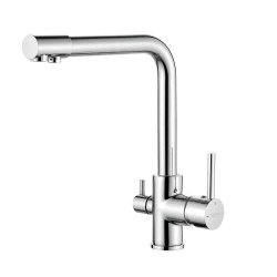 Economy 3 utas csaptelep, magas fényű