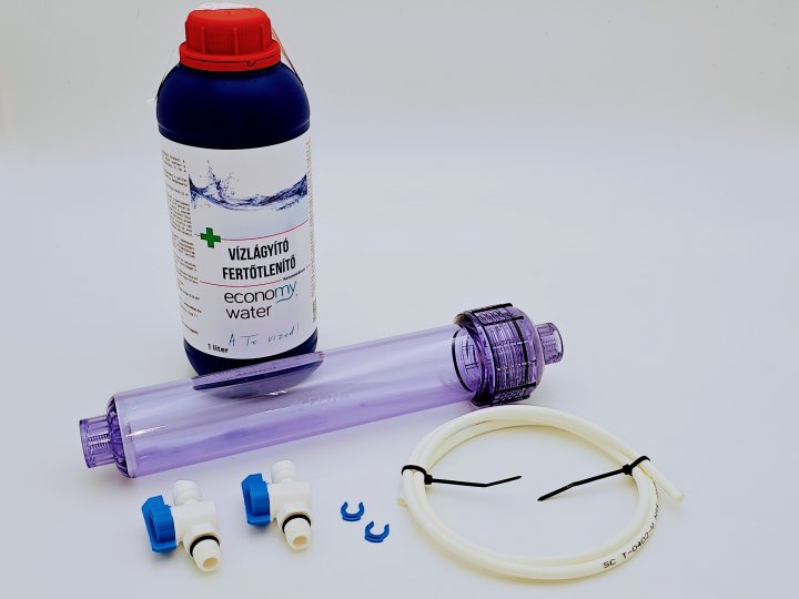 Fertőtlenítő egység fertőtlenítő folyadékkal