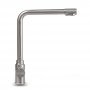 Economy 3 utas csaptelep, Inox